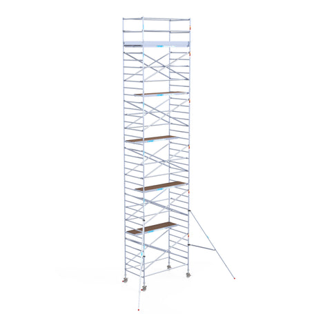 Steigeraanhanger afsluitbaar 250 + Rolsteiger Standaard 135x250 12,2m werkhoogte