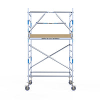 Rolsteiger Alumexx Extra 135x190 4,2m werkhoogte tegen de gevel