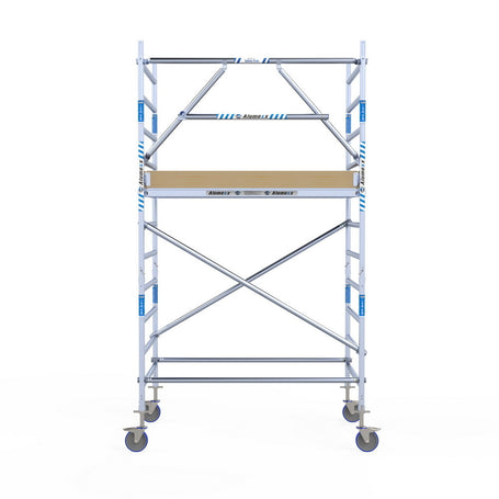 Rolsteiger Alumexx Extra 135x190 4,2m werkhoogte tegen de gevel