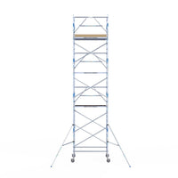 Rolsteiger Alumexx Extra 135x190 9,2m werkhoogte tegen de gevel