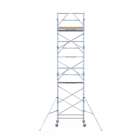 Rolsteiger Alumexx Extra 135x190 9,2m werkhoogte tegen de gevel