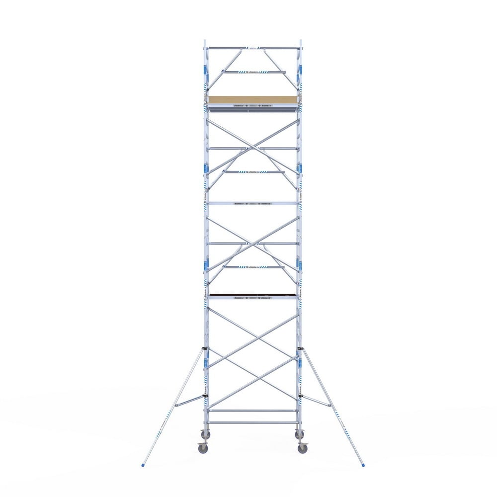 Rolsteiger Alumexx Extra 135x190 9,2m werkhoogte tegen de gevel