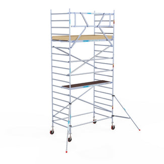 Rolsteiger Basic 135x250 6,2m werkhoogte tegen de gevel