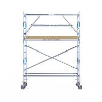 Rolsteiger Alumexx Extra 75x250 4,2m werkhoogte tegen de gevel