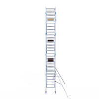 Rolsteiger Alumexx Light 90x190 9,2m werkhoogte tegen de gevel