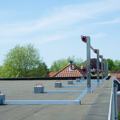 Euroscaffold Dakrandbeveiliging Leuningbuis 3 mtr plat dak