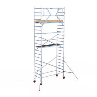 Rolsteiger Basic 90x250 7,2m werkhoogte tegen de gevel