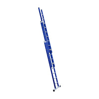 Eurostairs Reform ladder driedubbel recht 3x9 sporten BLAUW