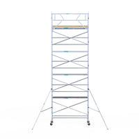 Rolsteiger Basic 90x305 10,2m werkhoogte tegen de gevel