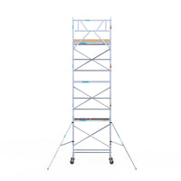 Rolsteiger Basic 75x190 8,2m werkhoogte tegen de gevel