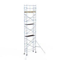 Rolsteiger Alumexx Light 75x190 9,2m werkhoogte tegen de gevel