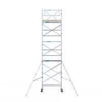 Rolsteiger Basic 75x190 9,2m werkhoogte tegen de gevel