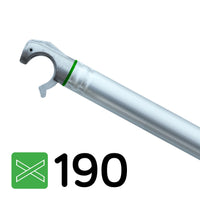Rolsteiger Professional 90x190 4,2m werkhoogte carbon vloer tegen de gevel