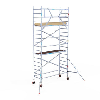 Rolsteiger Basic 90x250 6,2m werkhoogte tegen de gevel