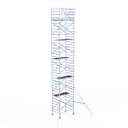 Rolsteiger Original  135x190 12,2m werkhoogte carbon vloer tegen de gevel