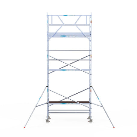 Rolsteiger Original  90x250 7,2m werkhoogte carbon vloer tegen de gevel
