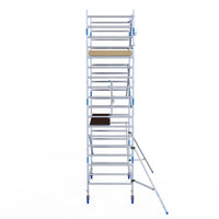 Rolsteiger Alumexx Extra 135x250 6,2m werkhoogte tegen de gevel