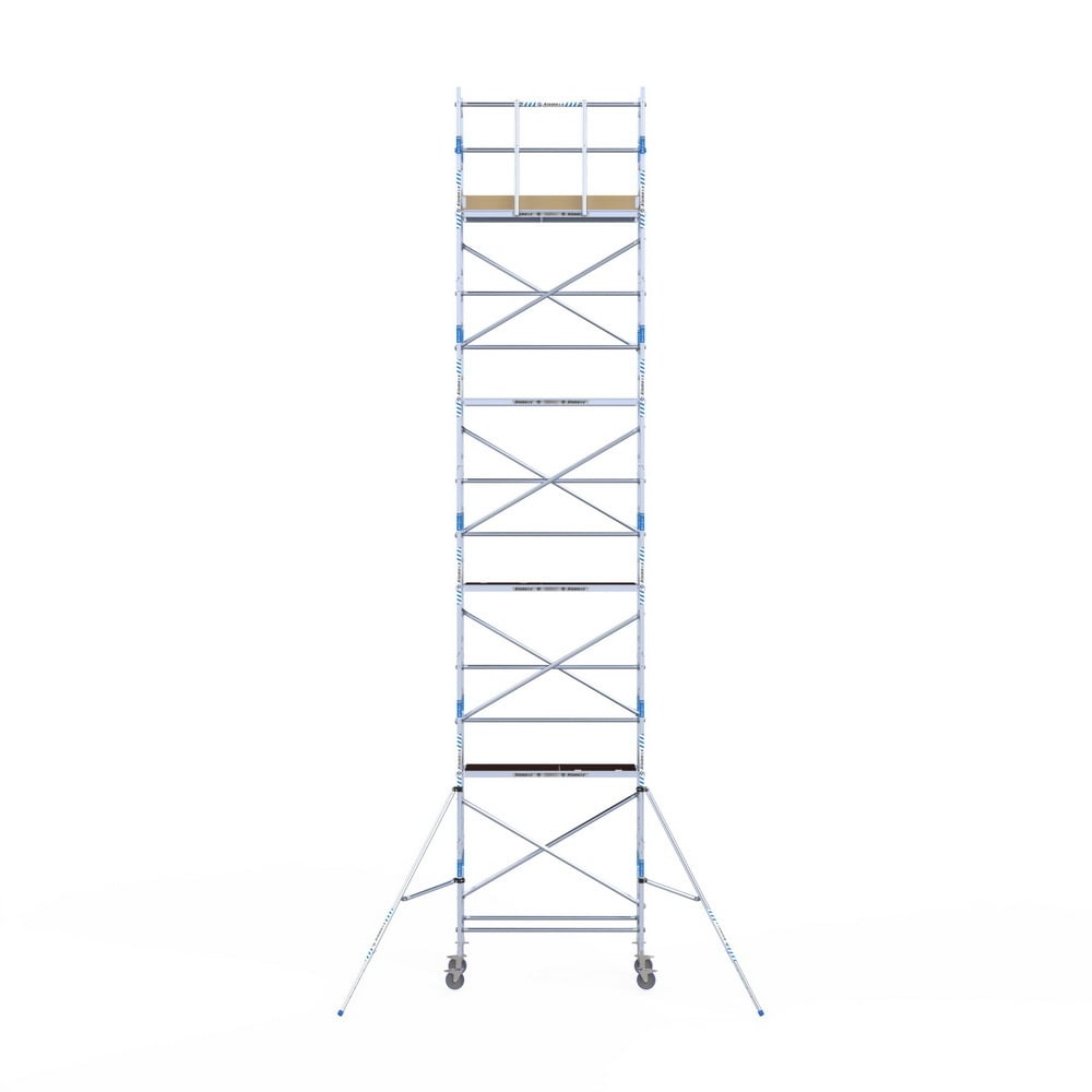 Rolsteiger Alumexx Light 75x190 10,2m werkhoogte tegen de gevel