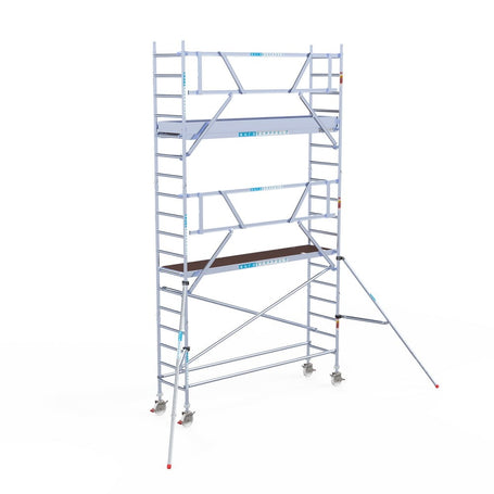 Rolsteiger Professional 75x305 6,2m werkhoogte tegen de gevel