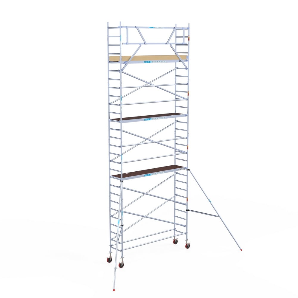 Rolsteiger Basic 75x305 9,2m werkhoogte tegen de gevel