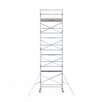 Steigeraanhanger 250 + Rolsteiger Alumexx Light 135x250 10,2m werkhoogte