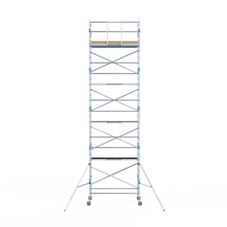 Steigeraanhanger 250 + Rolsteiger Alumexx Light 135x250 10,2m werkhoogte