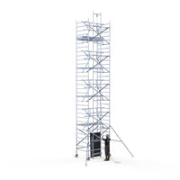 Zonnepanelen Steiger 135x305 10,2m werkhoogte, inclusief Solar lift