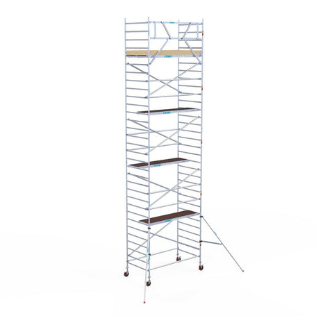 Steigeraanhanger Afsluitbaar 250 + Rolsteiger Basic 135x250 10,2m werkhoogte