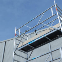 Rolsteiger Basic 75x190 7,2m werkhoogte tegen de gevel