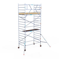 Rolsteiger Basic 135x250 6,2m werkhoogte tegen de gevel