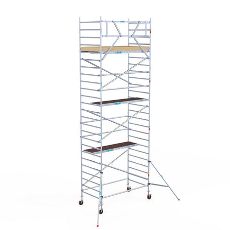 Steigeraanhanger Afsluitbaar 250 + Rolsteiger Basic  135x250 8,2m werkhoogte