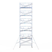 Rolsteiger Professional 135x305 12,2m werkhoogte tegen de gevel