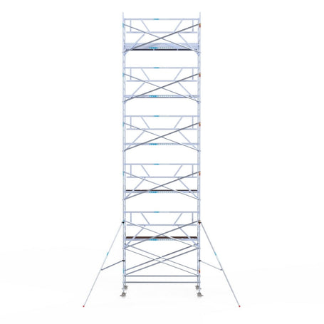 Rolsteiger Professional 135x305 12,2m werkhoogte tegen de gevel