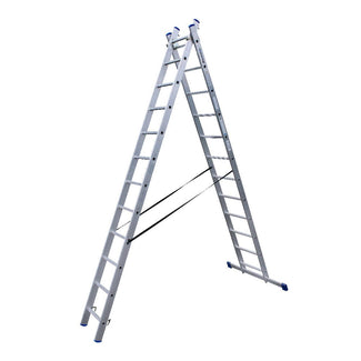 Alumexx tweedelige Reformladder 2x12 sporten