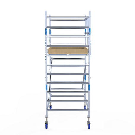 Rolsteiger Alumexx Light 135x190 4,2m werkhoogte tegen de gevel
