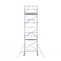 Rolsteiger Alumexx Extra 135x190 8,2m werkhoogte tegen de gevel