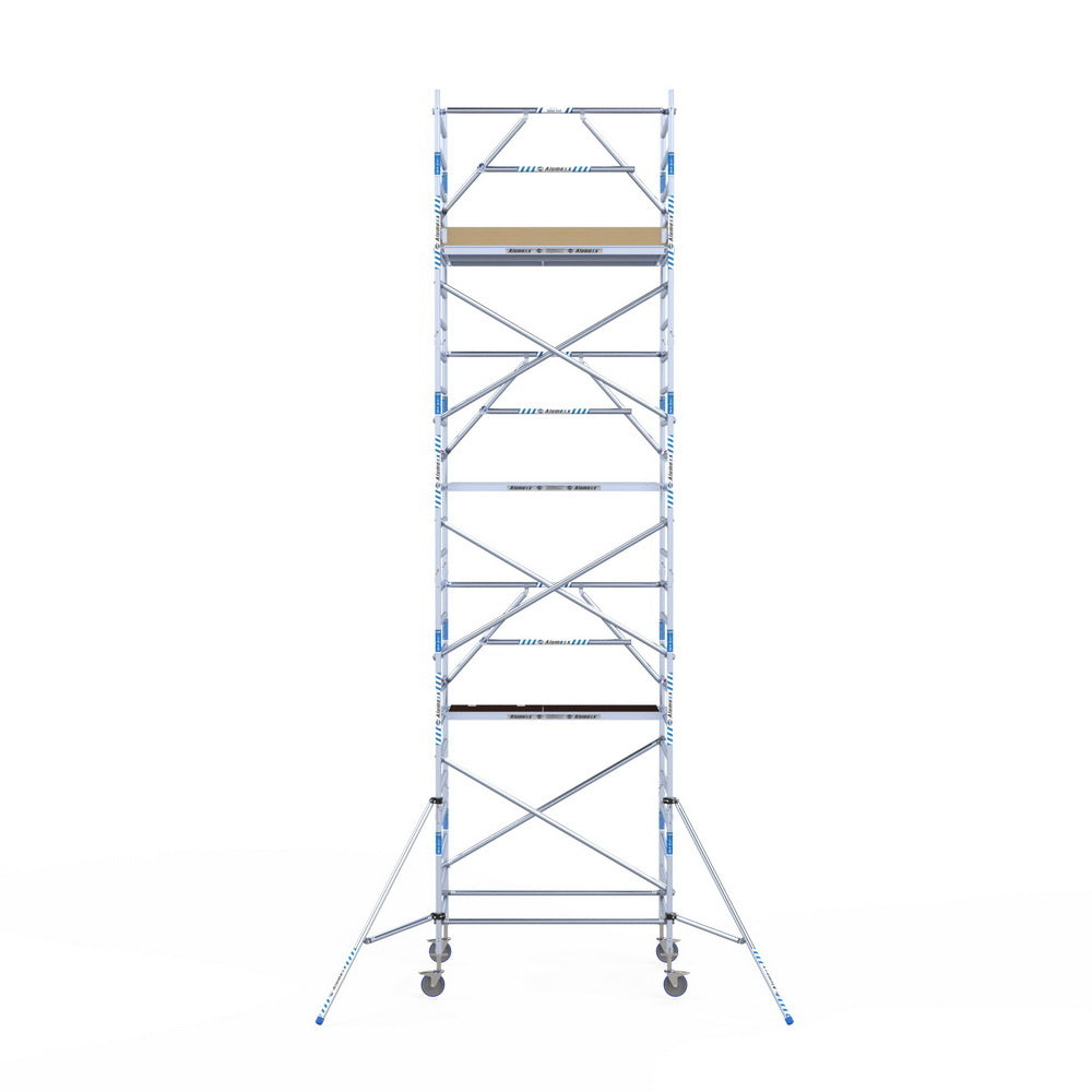 Rolsteiger Alumexx Extra 135x190 8,2m werkhoogte tegen de gevel