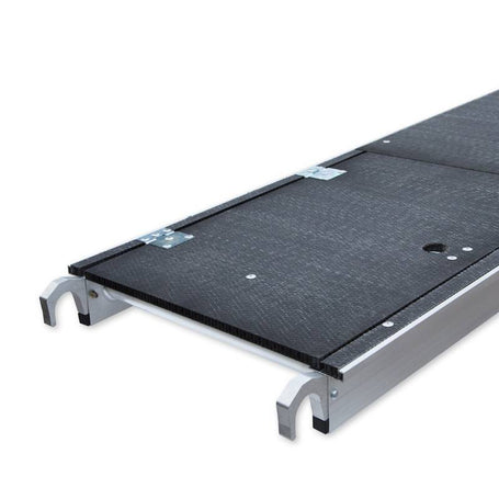 Platform met luik 400 cm Carbondeck (lichtgewicht)