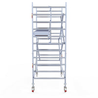Rolsteiger Professional 135x250 4,2m werkhoogte tegen de gevel