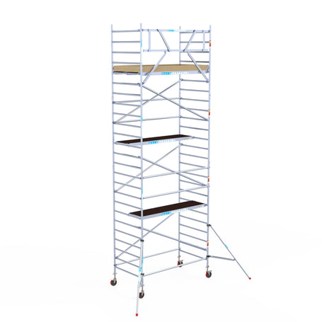 Steigeraanhanger afsluitbaar 250 + Rolsteiger Basic 135x250 8,2m werkhoogte