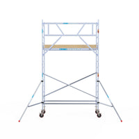Rolsteiger Basic 90x250 5,2m werkhoogte tegen de gevel