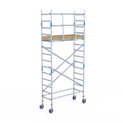Rolsteiger Alumexx Light 75x190 5,2m werkhoogte tegen de gevel