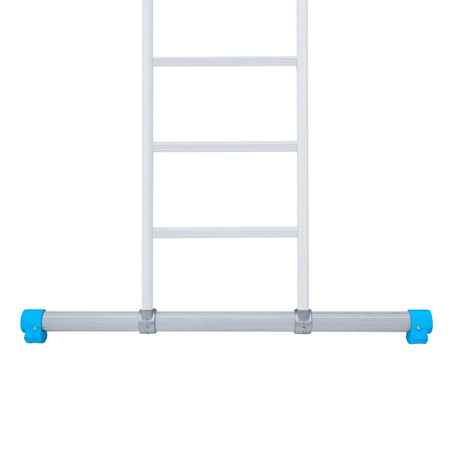 Eurostairs Reform ladder driedelig recht 3x8 sporten