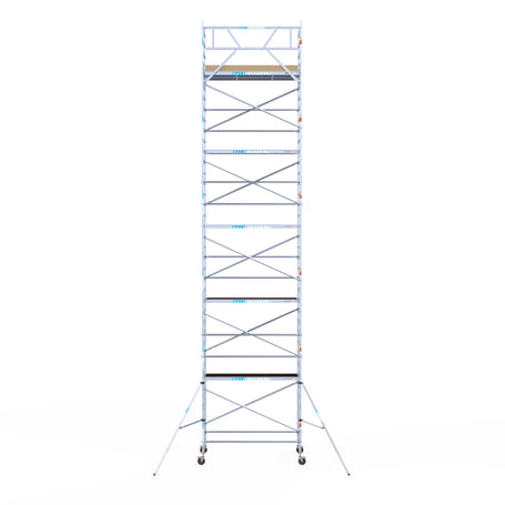 Anssems aanhanger en Basic rolsteiger 135x250 12,2m werkhoogte