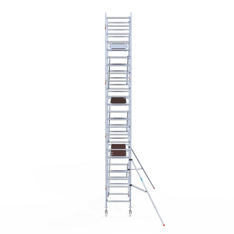Rolsteiger Original  90x250 8,2m werkhoogte carbon vloer tegen de gevel