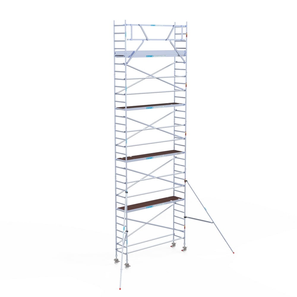 Rolsteiger Original  75x305 10,2m werkhoogte carbon vloer tegen de gevel