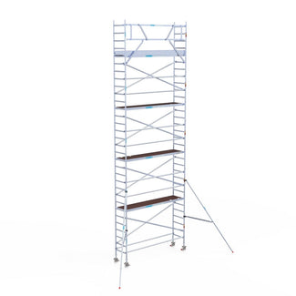 Rolsteiger Original  75x305 10,2m werkhoogte carbon vloer tegen de gevel