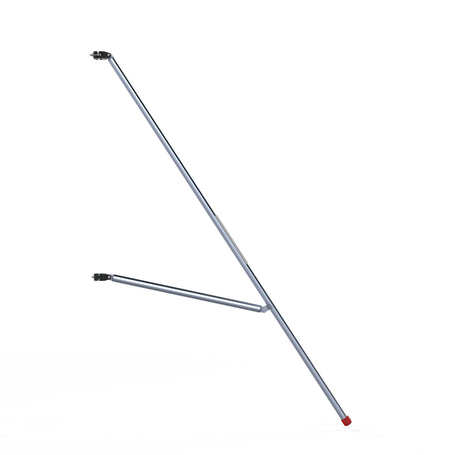 Rolsteiger Basic 90x190 9,2m werkhoogte carbon vloer tegen de gevel