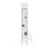 Steigeraanhanger afsluitbaar 305 + Rolsteiger Standaard 135x305 10,2m werkhoogte