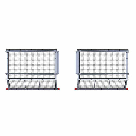 Zonnepanelen steiger 135x305 8,2m werkhoogte incl. Safeguard dakrandbeveiliging